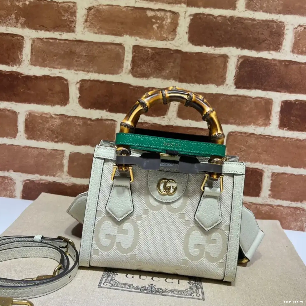 First bag ru bag Diana Gucci mini tote 0528